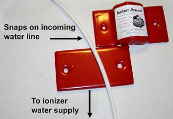 take the magnents (ionizer armor) apparts